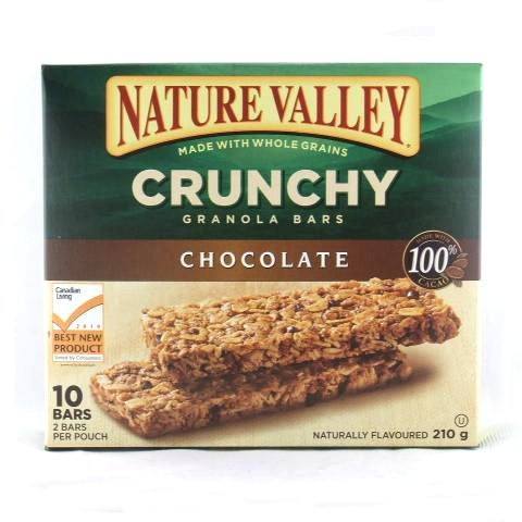 Chocolate Crunchy Granola Bars