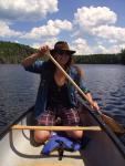 Canoeing in Bon Echo